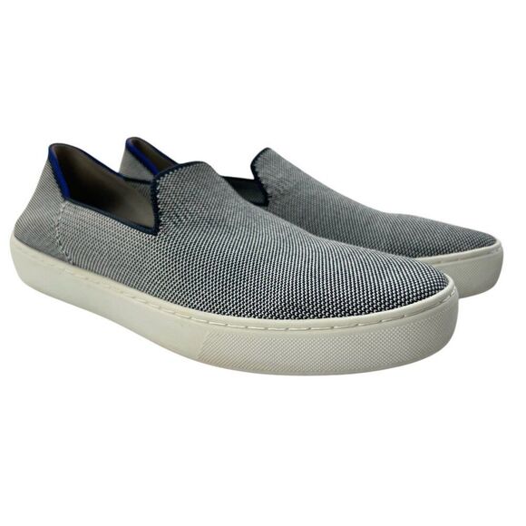 Rothys Women's Slip-On Low Top Sneakers Anchor Blue Size 9 - Picture 1 of 11